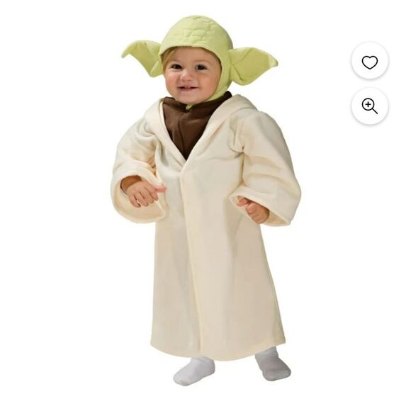 Rubie's Halloween Costume Star Wars Yoda 6-12 Months - Picture 1 of 5